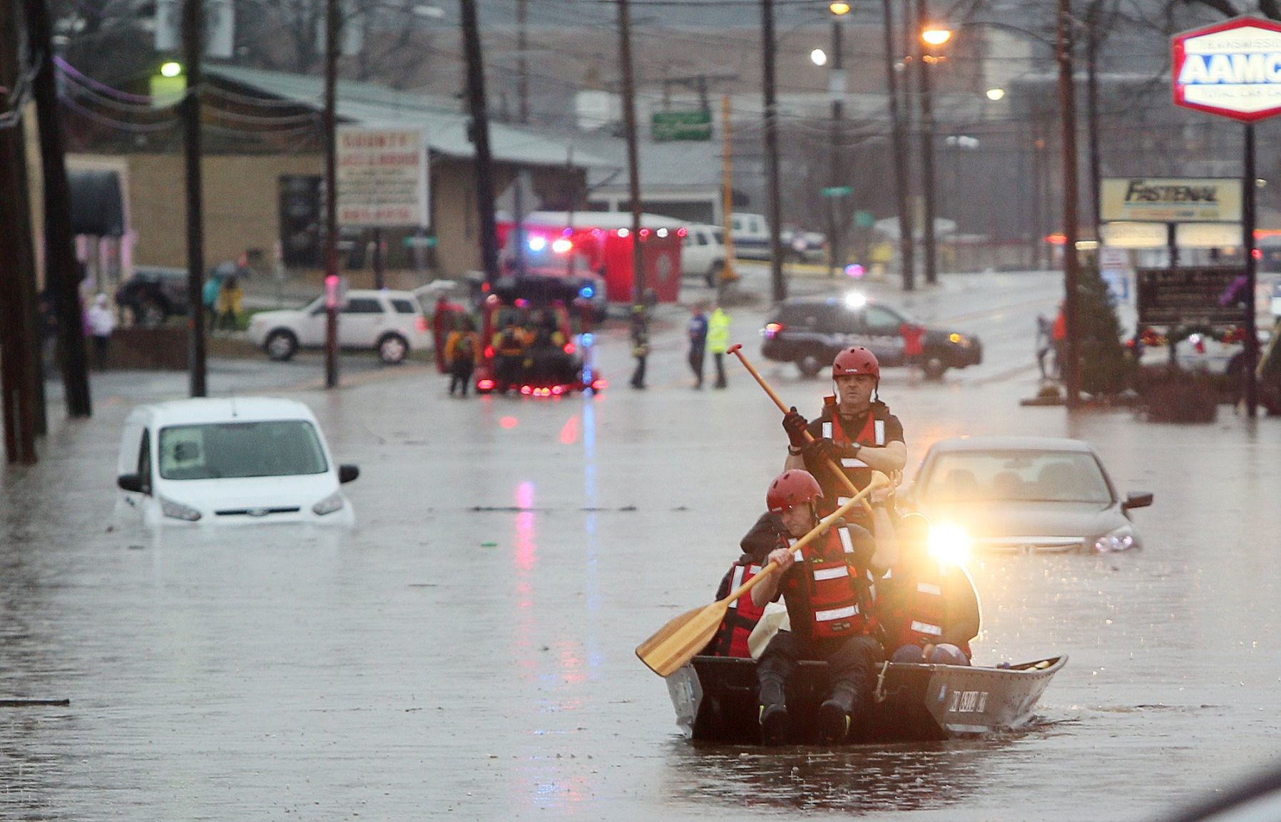 Flooding on Manchester Rd.